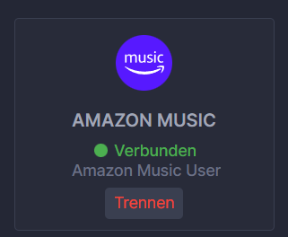 Amazon Music verbinden