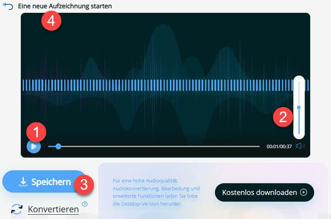 Apowersoft Aufzeichnung speichern