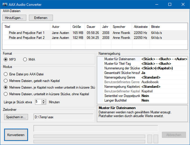 Audiamus AAX Audio Converter