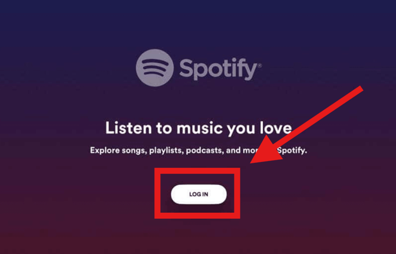 Spotify Konto anmelden